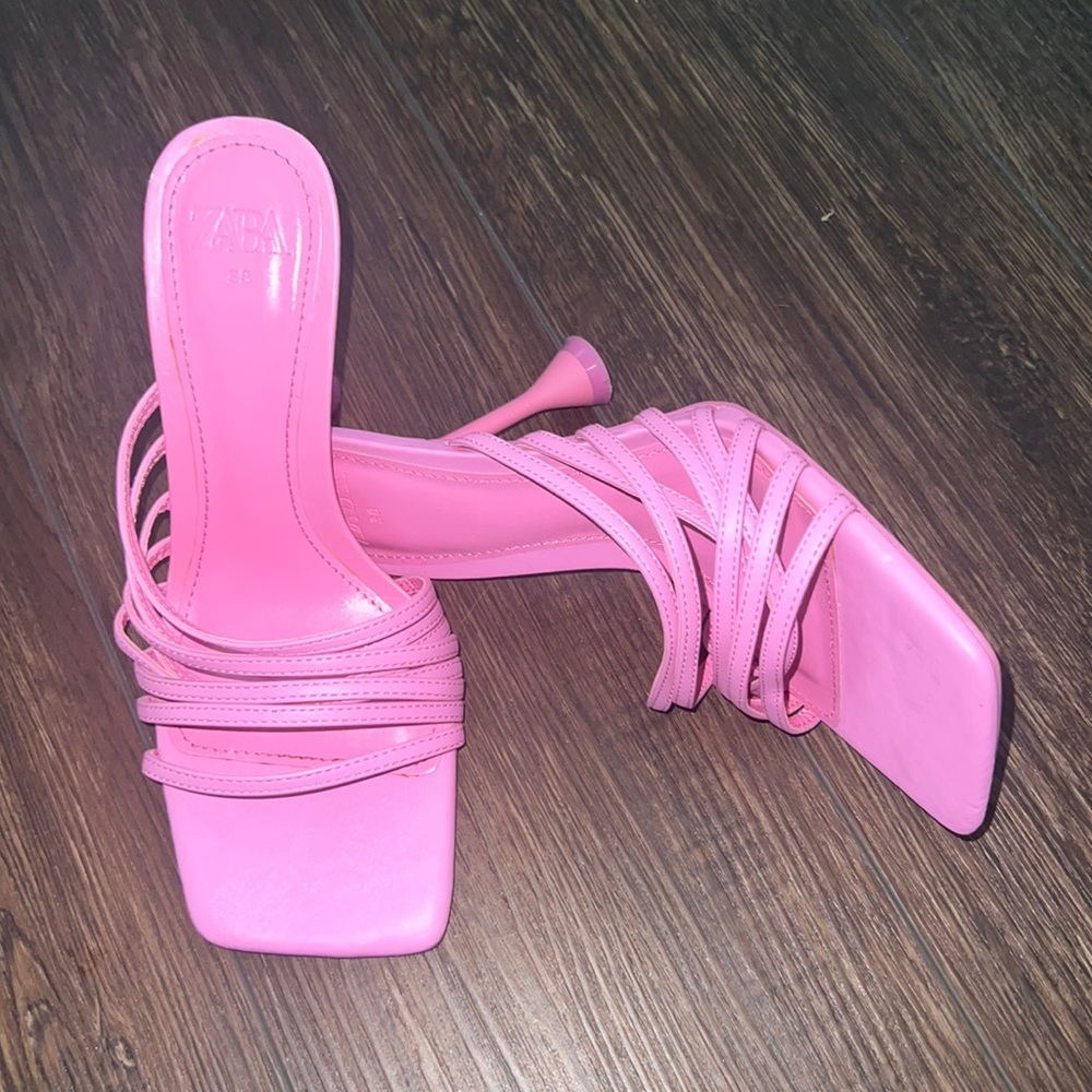 Barbie Pink Zara Heels Size 7.5